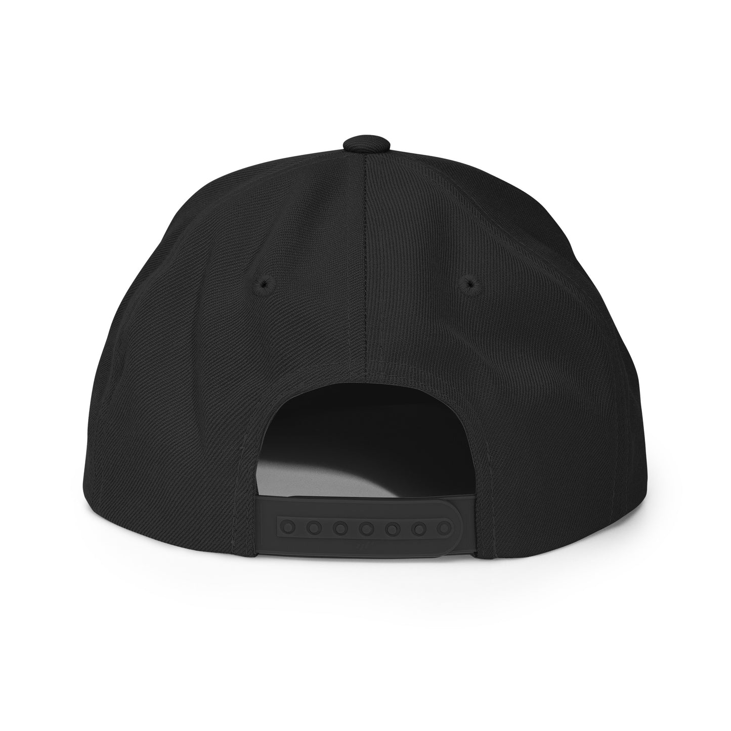 Black CB Snapback Hat