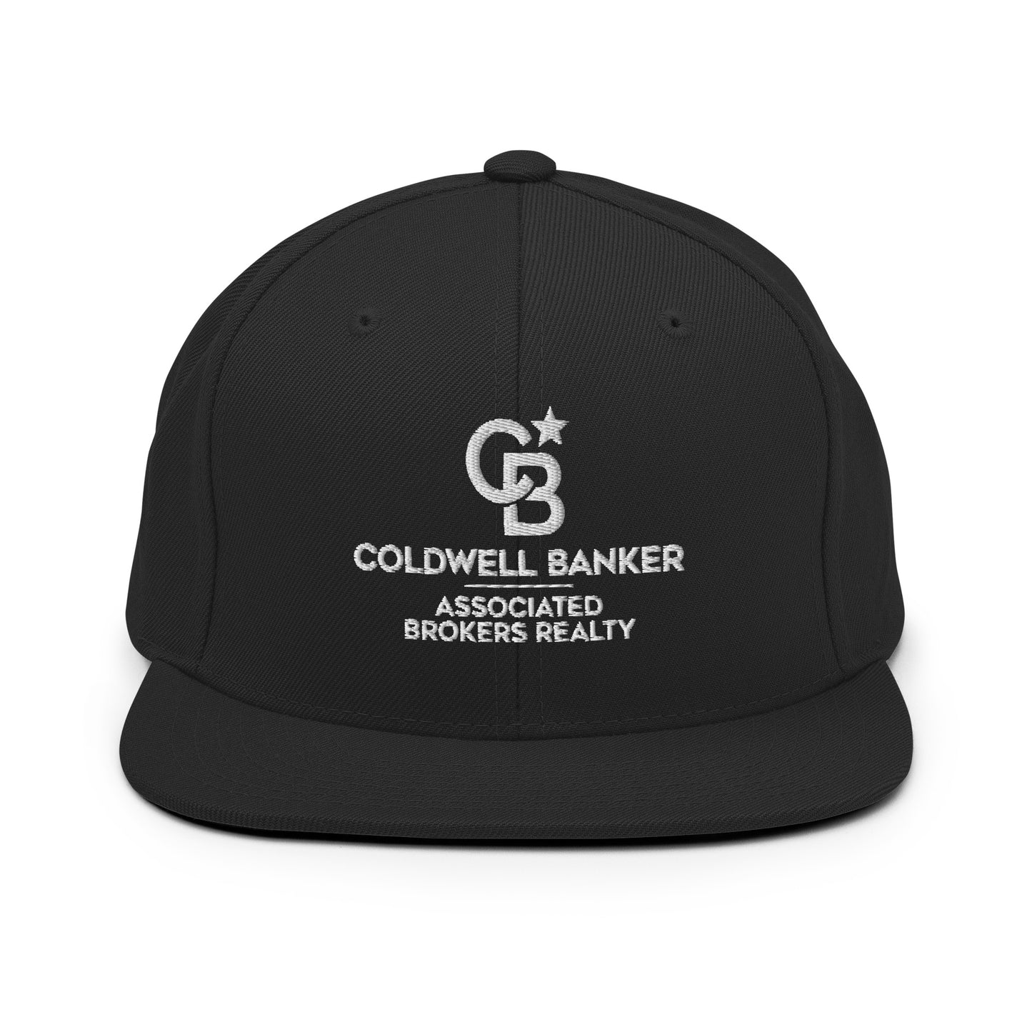 Black CB Snapback Hat