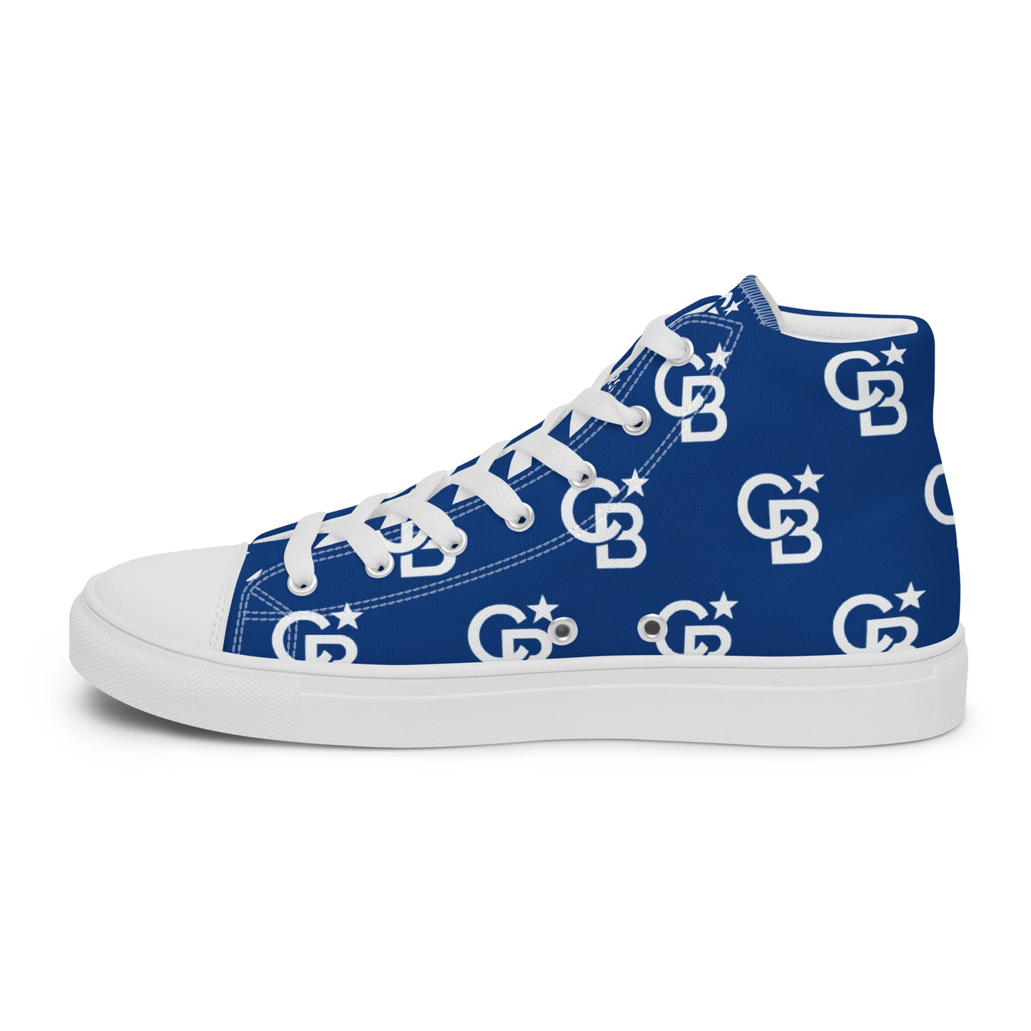 Men’s high top canvas shoes