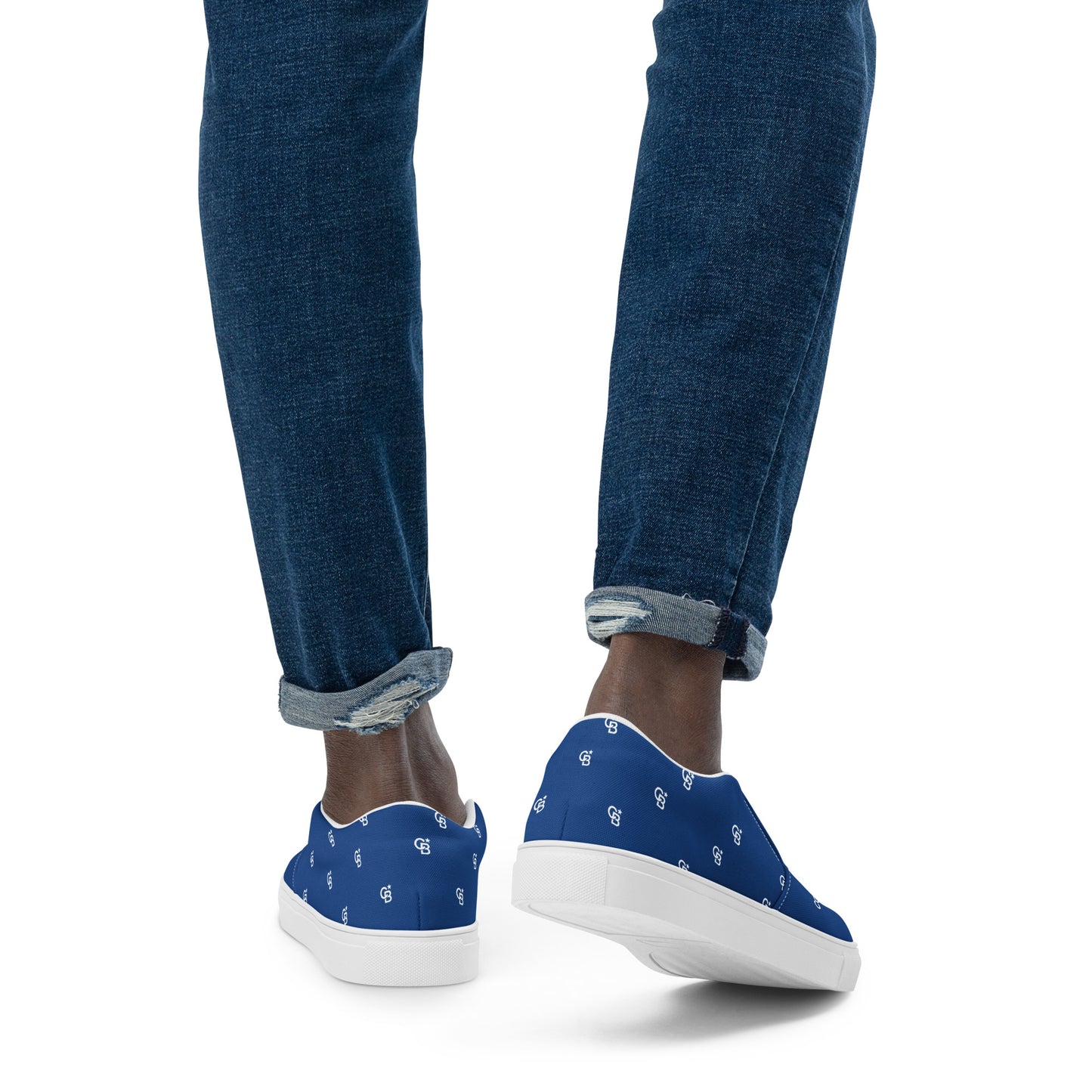 CB Blue Men’s slip-on canvas shoes