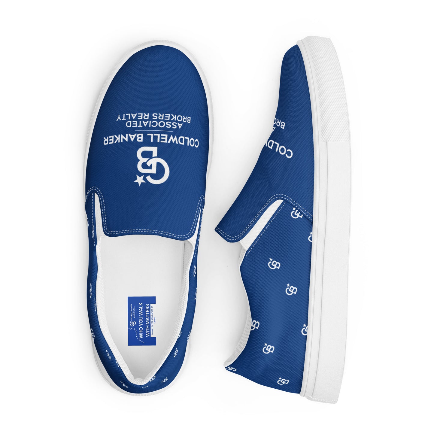 CB Blue Men’s slip-on canvas shoes