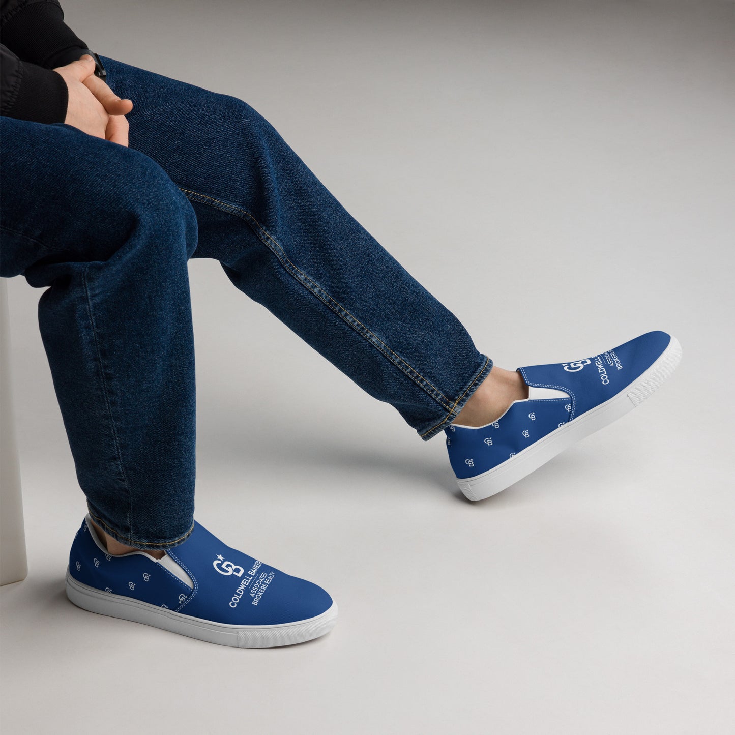 CB Blue Men’s slip-on canvas shoes