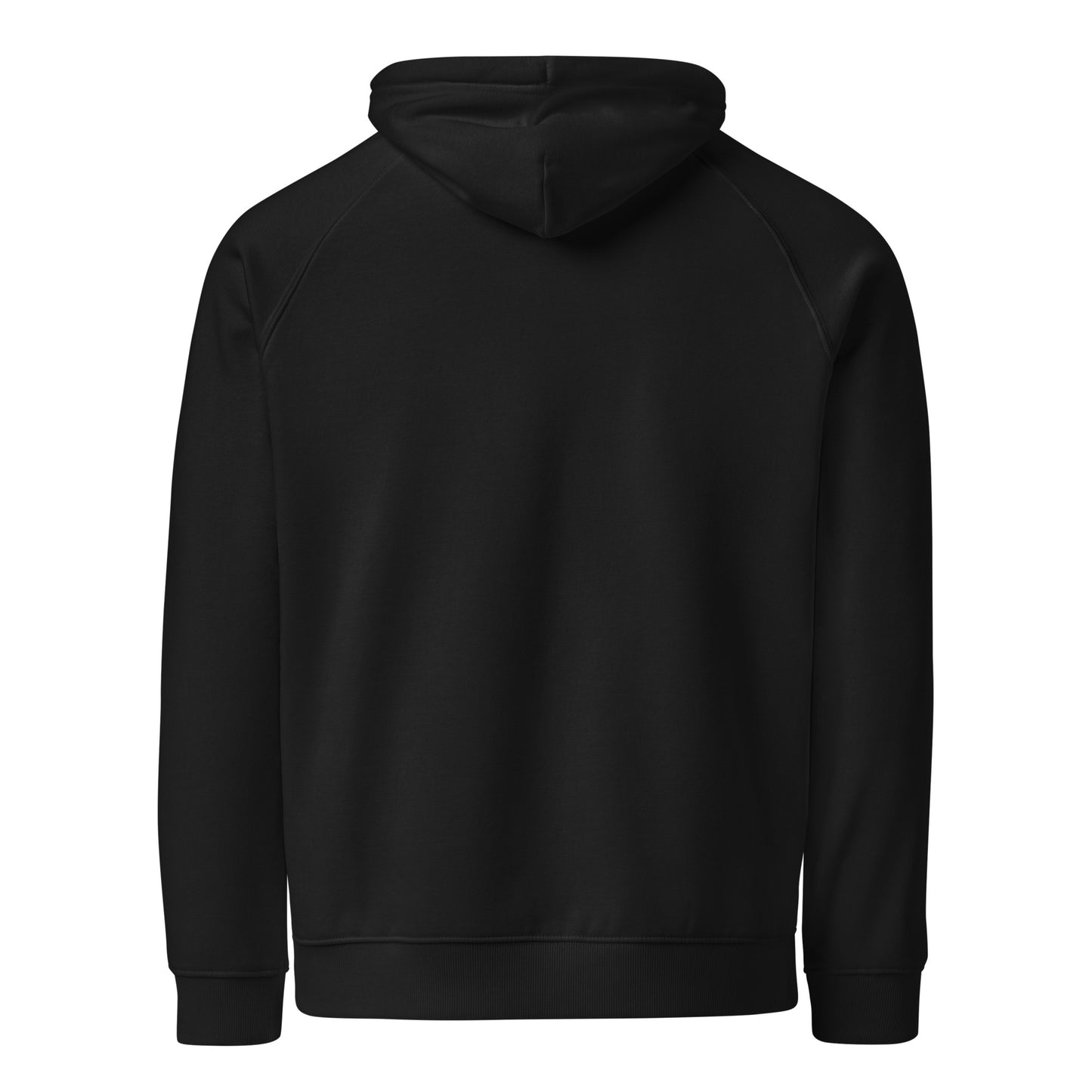 CB Black Unisex eco raglan hoodie