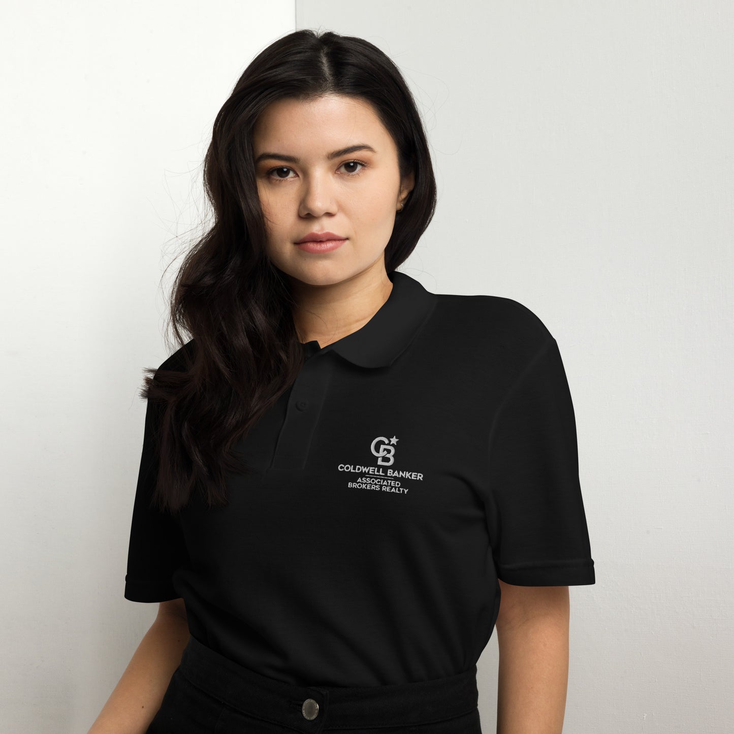 CB BLACK Unisex pique polo shirt