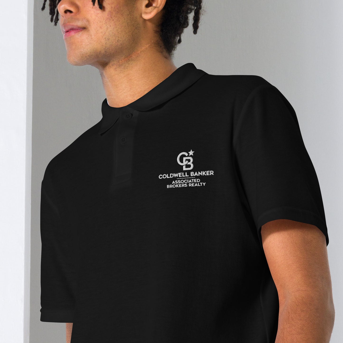 CB BLACK Unisex pique polo shirt