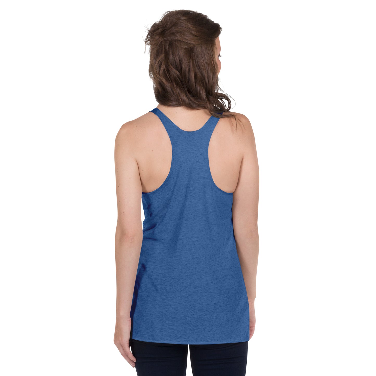 CB BLUE Women's Racerback Tank