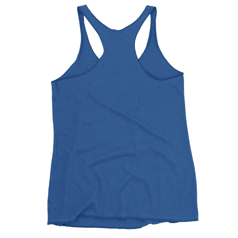 CB BLUE Women's Racerback Tank